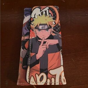New NARUTO Long Women Wallet Money Bag  with Zipper